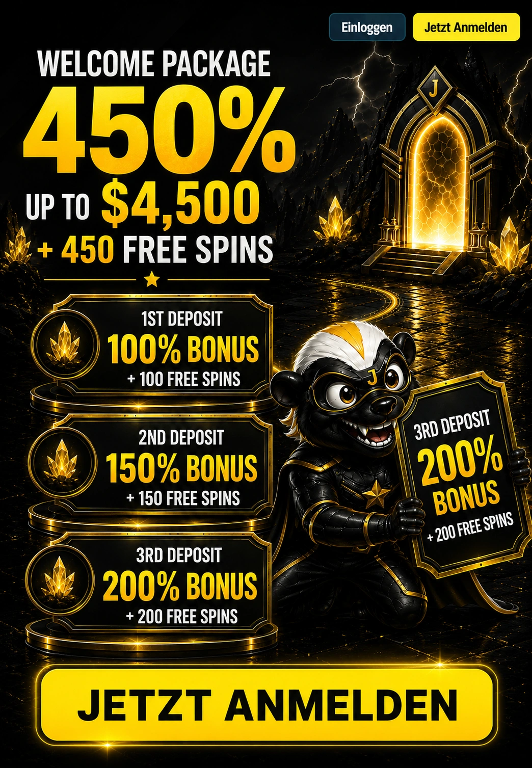 Jasino Casino-Affiliate-Landing-Vorschau